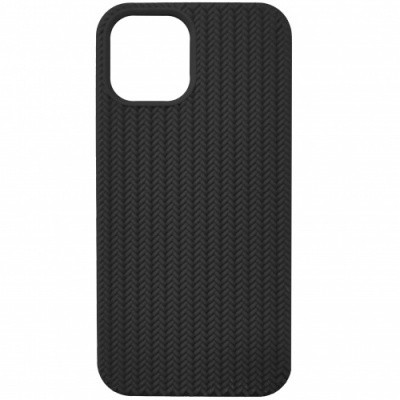 Чохол Silicone Knitted для Apple iPhone 11 (04) - Black - фото 1 - id-p1630323263