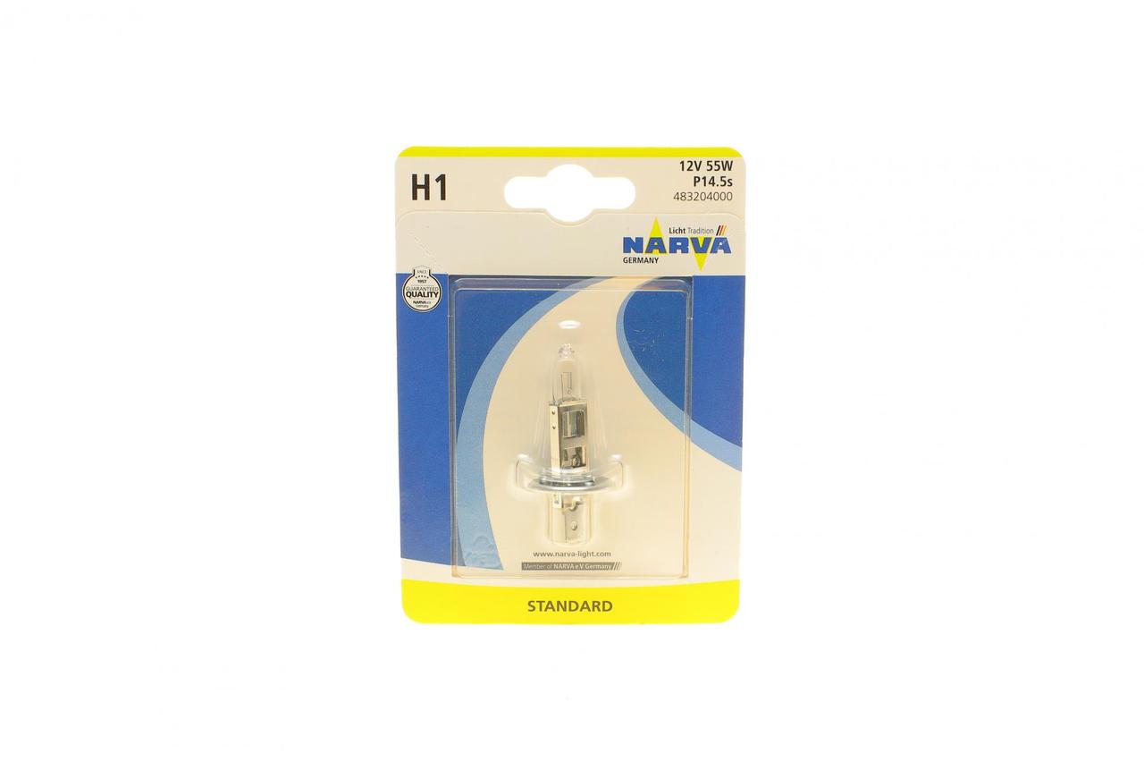 Галогенова лампа Narva H1 Standard 12v/55w