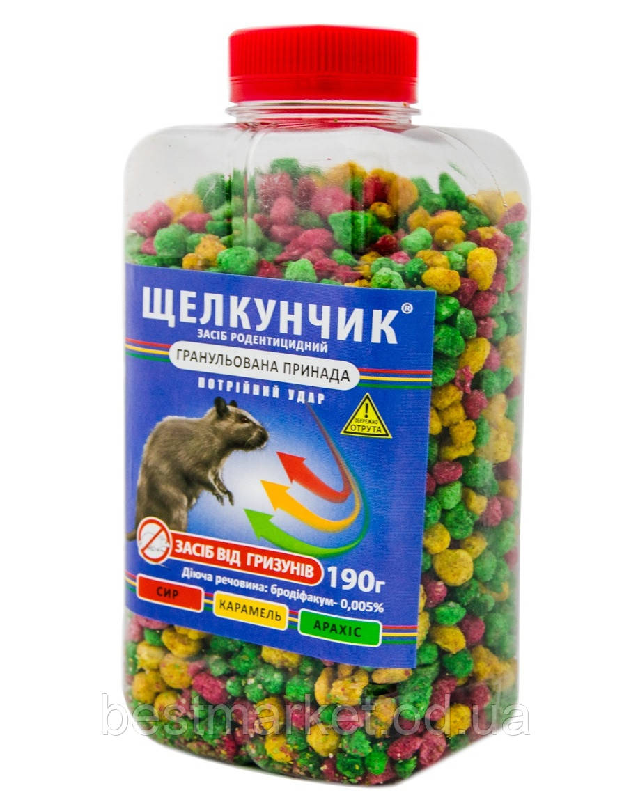 Засіб від Крис і Миша Щіскунчик Гранули 190 г