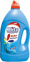 Гель для стирки Blitz Color 4л, для всех типов цветных вещей, 88 циклов стирок