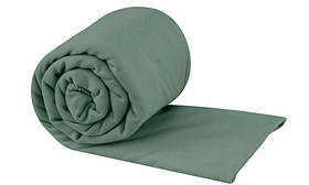 Рушник Sea To Summit Pocket Towel M Sage 100х50 см, компактний, швидко сохне.