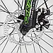 Велосипед підлітковий двоколісний 20" CORSO Crank чорно-зелений CR-20704, фото 4