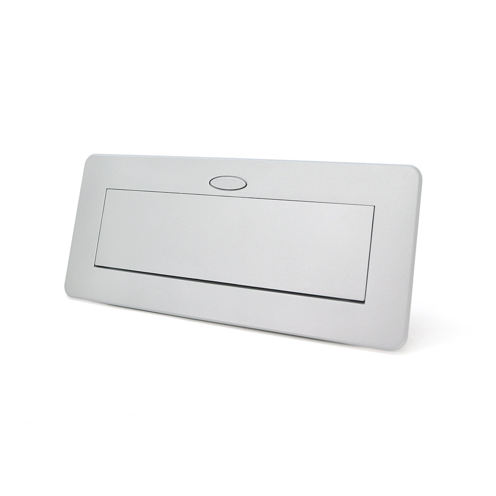 Розетка напольная выдвижная с заземлением J29L, две розетки + 2*USB ...