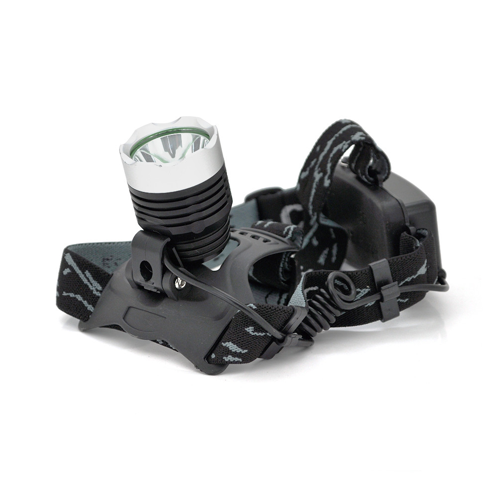 Налобний Ліхтарик Bailong BL-6906, Q5 Cree, 3 різ., Zoom, корпус-пластик, водостійкий, ударостійкий, 18650
