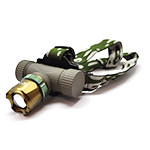 Налобний Ліхтарик Bailong BL-6866, Q5 Cree, 3 різ., Zoom, корпус-пластик, водостійкий, ударостійкий, 18650