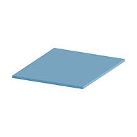 Силіконова термопрокладка HY-100-1, 100x100x0.3mm, Blue, > 4,0W / m-K, -40 ° ≈240 °, питома вага -2g / cm3,