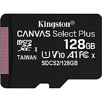 Карта памяти microSDXC 128GB Kingston Canvas Select Plus Class 10 UHS-I A1 (SDCS2/128GBSP)