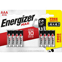 Батарейки Energizer AAA LR3 блистер 8