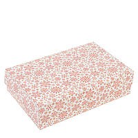 Подарункова коробка 230х150х60 "Сніжинка" рожева