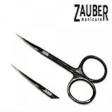 Ножиці для кутикул Zauber Manicure чорні 01-131B, фото 3