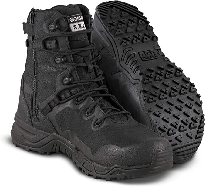 Берці S.W.A.T. Alpha Fury 8" Side-Zip Black (177501) РОЗМІР 42.5