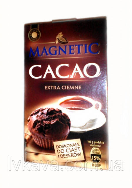 Какао натуральне Magnetic экстрачерное, 200 гр