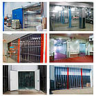 ПВХ стрічка ребриста 200х2 мм, стандартна стрічка для ПВХ штори, прозора стрічка ПВХ для завіси, стрічка ПВХ з ребром жорсткості, фото 9