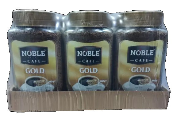 Кава розчинна гранульована Cafe Gold Noble 200 г Польща (9 шт./1 ящ)