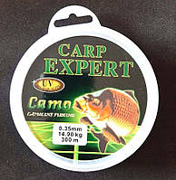 Леска Carp Expert (Карп Эксперт) Camo, сечение 0,35, длина 300м.