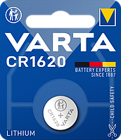 Батарейка VARTA CR1620 3V BL1 LITHIUM