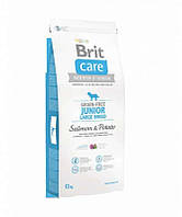 Brit Care Junior Large Breed Salmon Potato (Брит Кеа Джуніор) беззерновий корм для великих цуценят 1-30 місяців