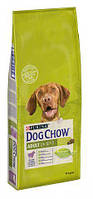 Purina Dog Chow Adult  (Пурина Дог Чау) для дорослих собак середніх порід, з ягням, 14 кг.