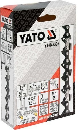 Ланцюг YATO l= 12"/ 30 см (50 ланок) для ланцюгових пил з направляючою шиною YT-84928 YT-849395