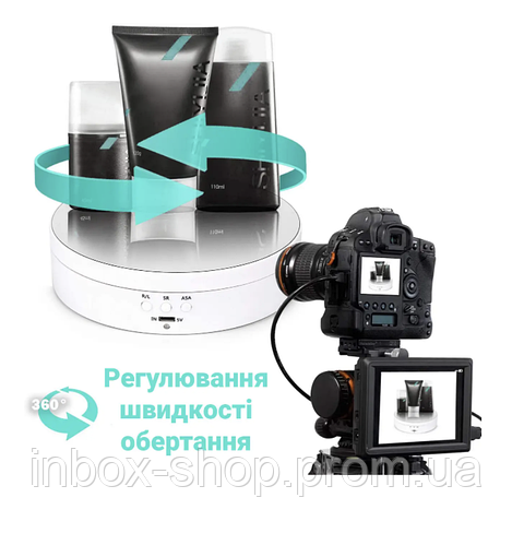 Купить Поворотный столик для предметной фото съемки Andoer TT-13, 3 ...