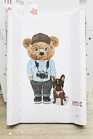 Повивальна дошка Cebababy 50x70 Fluffy Puffy, Steve