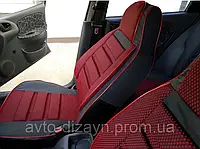 Модельные автомобильные чехлы "ПИЛОТ" ВАЗ 21099 (красный)