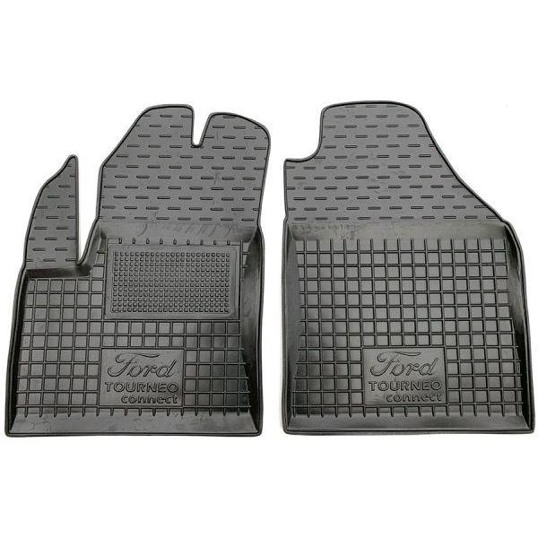 Передні гумові килимки в автомобіль Ford Connect 2002-, фото 1