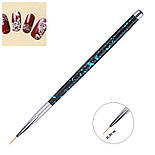 Набір пензликів для малювання 3шт, фото 5