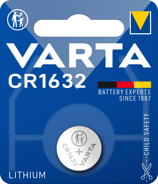 Батарейка VARTA CR1632 3V BL1 LITHIUM