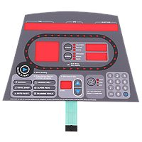 Накладка клавіатури дисплея Star Trac 6100/6200 Cross trainer