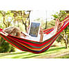 Гамак гавайський підвісний 200х80 Червоний із короткою планкою в мішку, фото 3