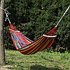 Гамак гавайський підвісний 200х80 Червоний із короткою планкою в мішку, фото 5