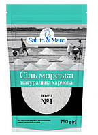 Соль морская Salute di Mare средний помол 750 г