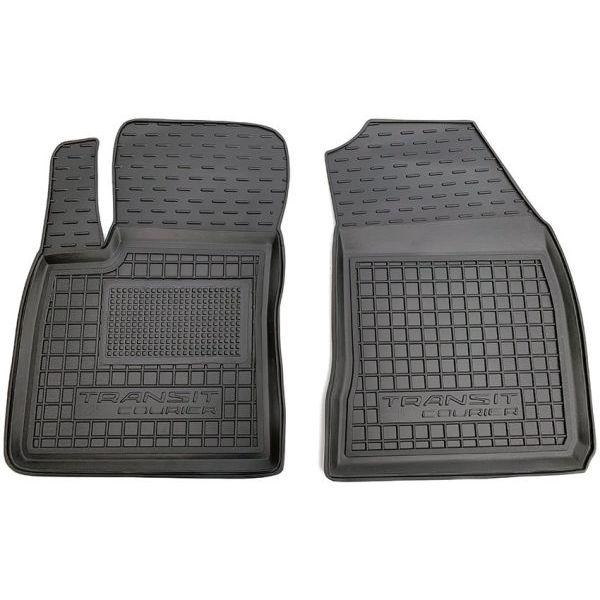 Передні гумові килимки в салон Ford Courier 2015-, фото 1