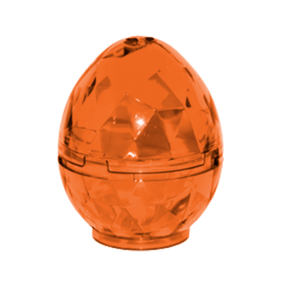 Lego 4 x 4 x 3.3 Faceted Dragon Egg 24130c01 6133916