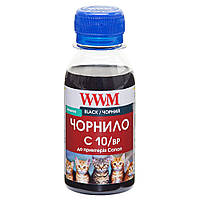 Чорнило WWM (100 мл) для CANON PG-510/PG-512/PGI-520Bk/PG-440, BlackPigmen (Art. C10/BP)