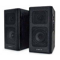 Акустична система 2.0 REAL-EL S-250 Black, (RMS) - 20 Вт, 65 Гц - 20 кГц, 2 RCA, деревина (MDF),