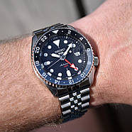 Чоловічий годинник Seiko 5 Sports Style GMT SSK003K1 SSK003, фото 5