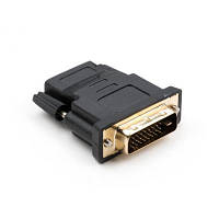 Перехідник HDMI F to DVI M 24pin Atcom (11208) DVI male to HDMI F, DVI 24+1 M Vinga (VCPADVIMHDMIF)