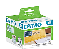 Адресные этикетки Dymo прозрачные 89мм х 36мм (рул.260шт.) S0722410/99013 для принтера Dymo LabelWriter