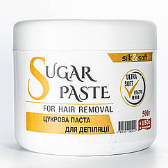 Паста для шугарінгу цукрова ультра м'яка Ultra Silk & Soft 500 г + 150 г