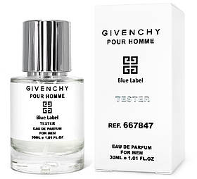 Тестер чоловічий Givenchy Blue Label Pour Homme, 30 мл.