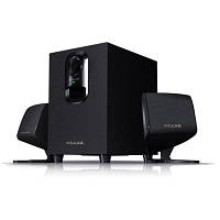 Акустична систма 2.1 Microlab M-108, дротова, 50 Гц — 20 кГц, Subwoofer-9Вт, Speaker-5Вт, MDF + пластик