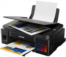 Стуменевий БФП Canon PIXMA G3411 з WiFi, A4, 2пл, 4800*1200dpi, CIS, 600*1200 dpi, 48/24 бит, USB2.0