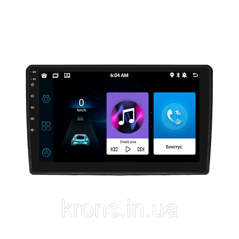 Штатная магнитола Lesko для Renault Duster II 2020-н.в. экран 9" 1/16Gb/ Wi-Fi Optima GPS Android Дастер
