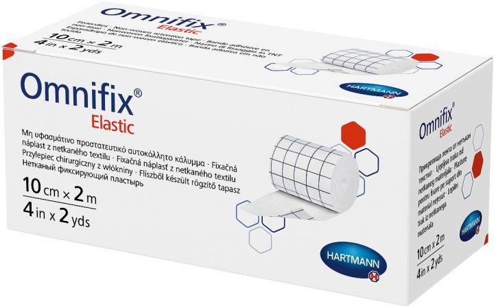 Пластир еластичний фіксуючий Omnifix Elastic 10 см х 2 м на нетканій основі