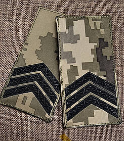 Погони армійські в ассортименті 50х100мм, Нового Зразка