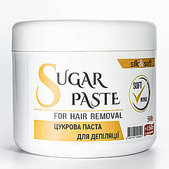 Паста для шугарінга цукрова м'яка Ultra Silk & Soft 500 г + 50 г