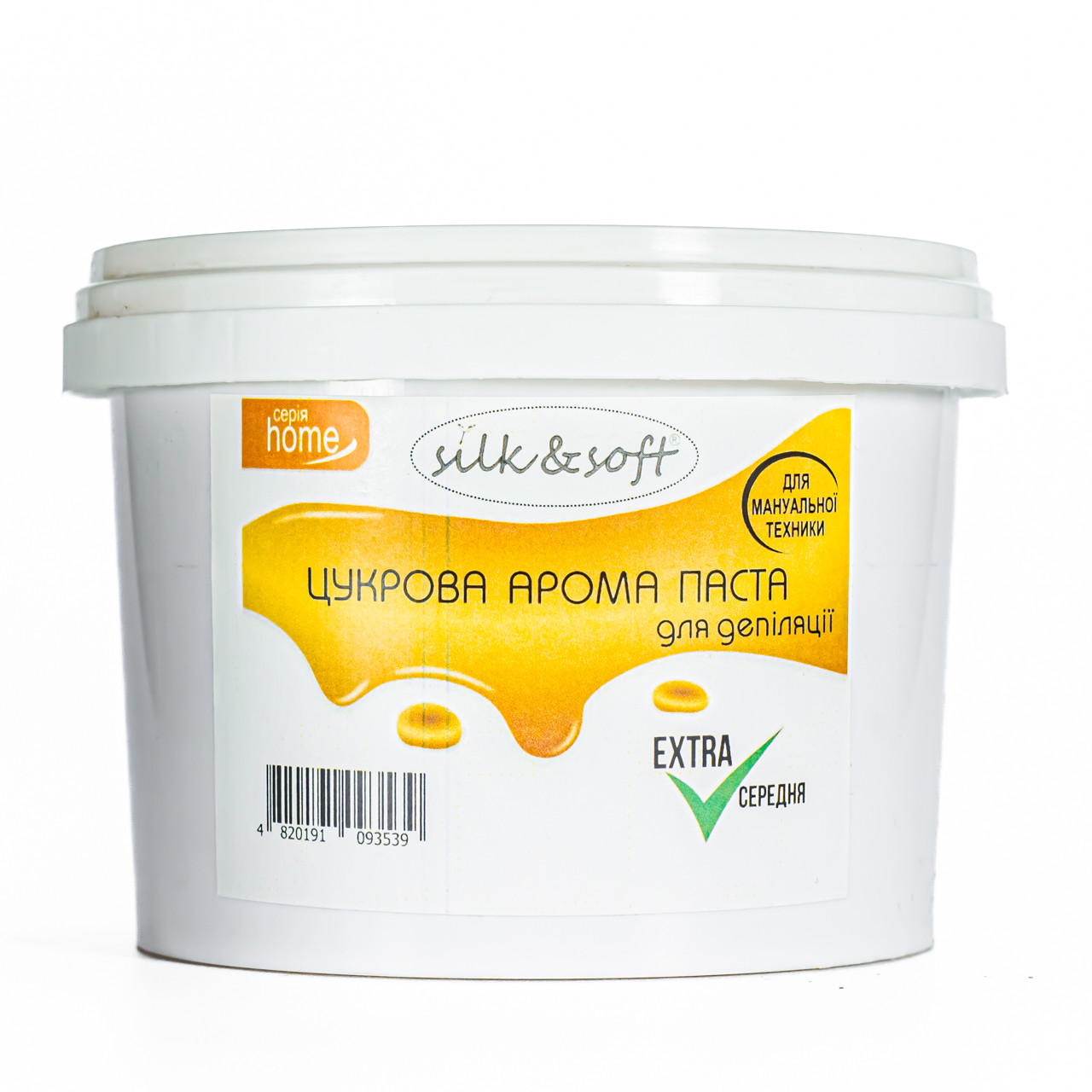 Паста для шугарінгу мануальна Silk & Soft 500 г № 01 Екстра