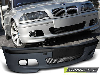 Передній бампер тюнінг BMW 3 E46 1998-2005 г. у стилі M-PAKIET